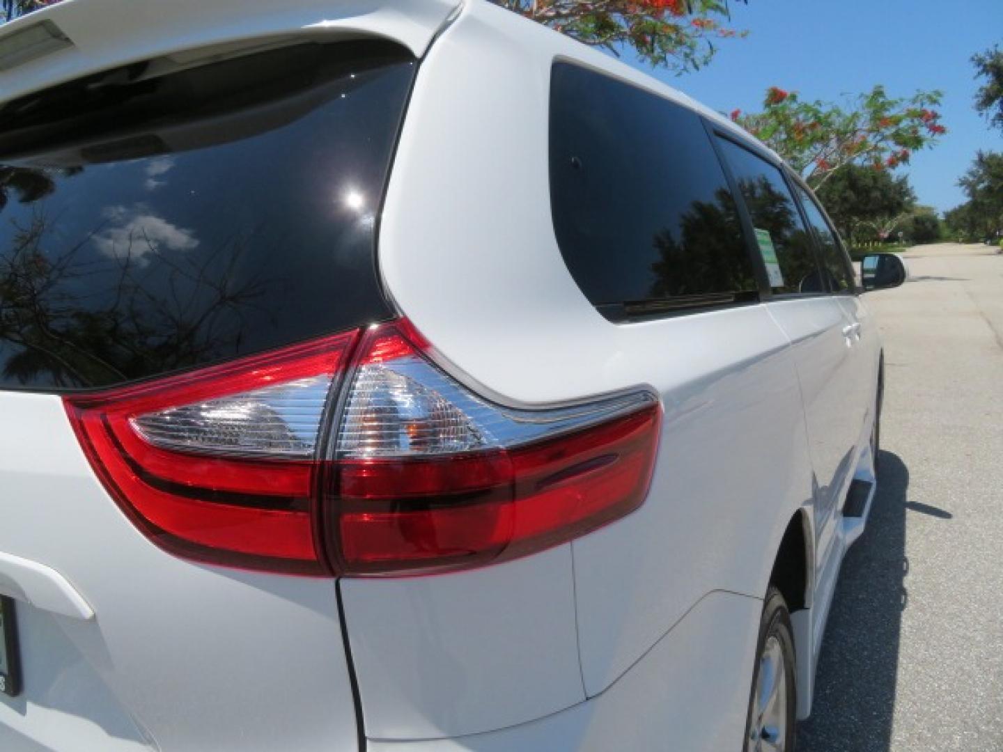 2016 White /Gray Toyota Sienna (5TDKK3DC8GS) , located at 4301 Oak Circle #19, Boca Raton, FL, 33431, (954) 561-2499, 26.388861, -80.084038 - You are looking at Gorgeous Low Mileage 2016 Toyota Sienna LE Braunability XT Handicap Van Wheelchair Van Conversion Van with 26K Original Miles, Power Side Entry Ramp with Kneeling Van Function, Passenger Side Quick Lock System (same as ez lock), Quick Release Front Seats, Floor with L Tracks, Leat - Photo#76